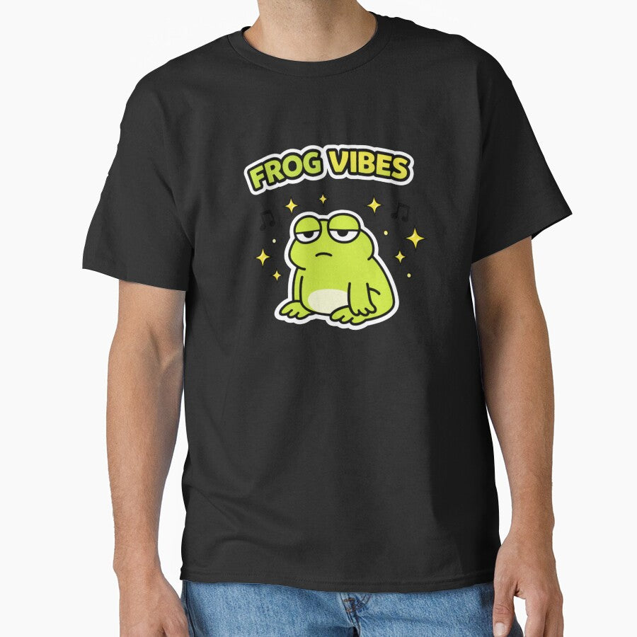 Frog Vibes – Chill Frog Meme Aesthetic by BetcherStudio