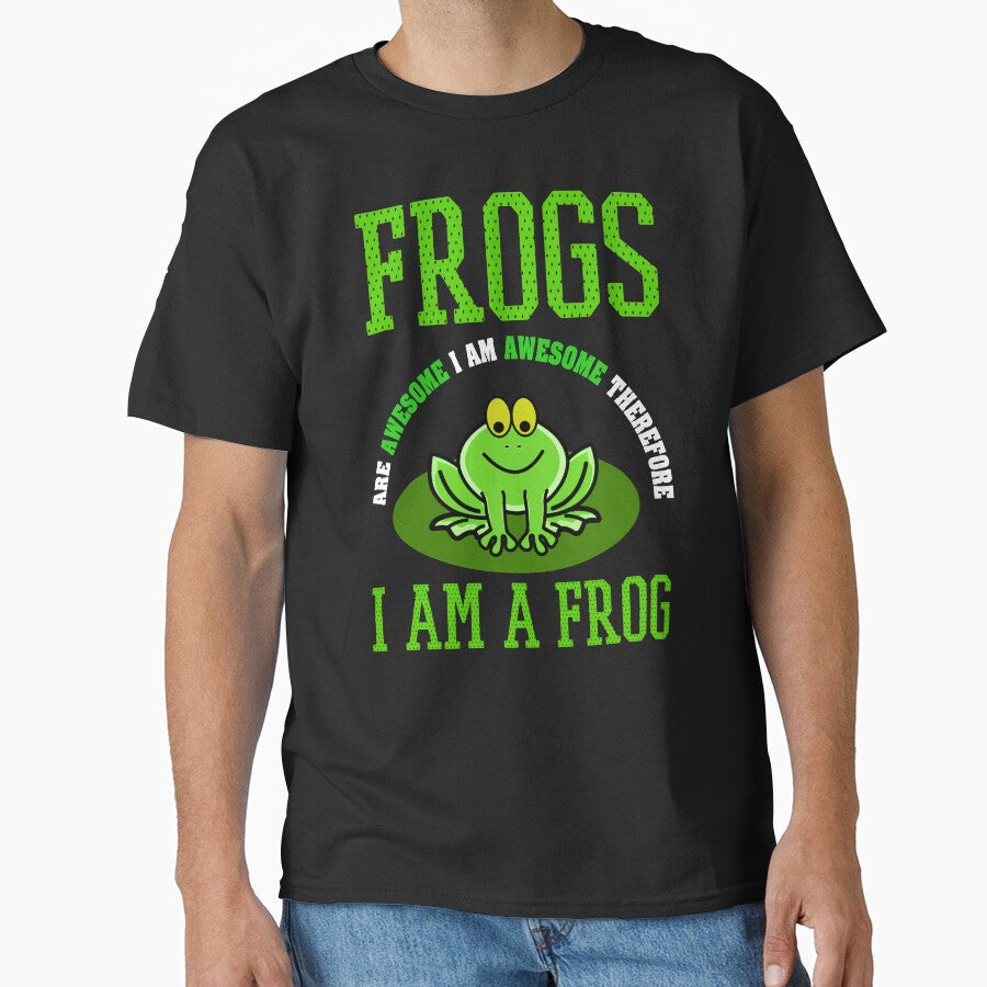 Frogs Are Awesome... Therefore Funny Frog Lover Saying by Delightfully Cynical