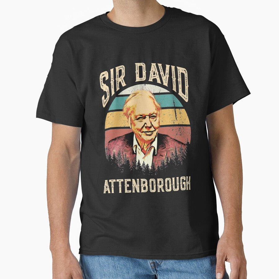 Sir David Attenborough Sun Vintage by CodySCH