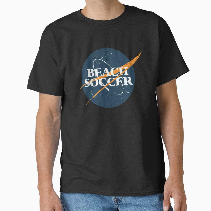 Beach Soccer Space Vintage by orlumbuspirate