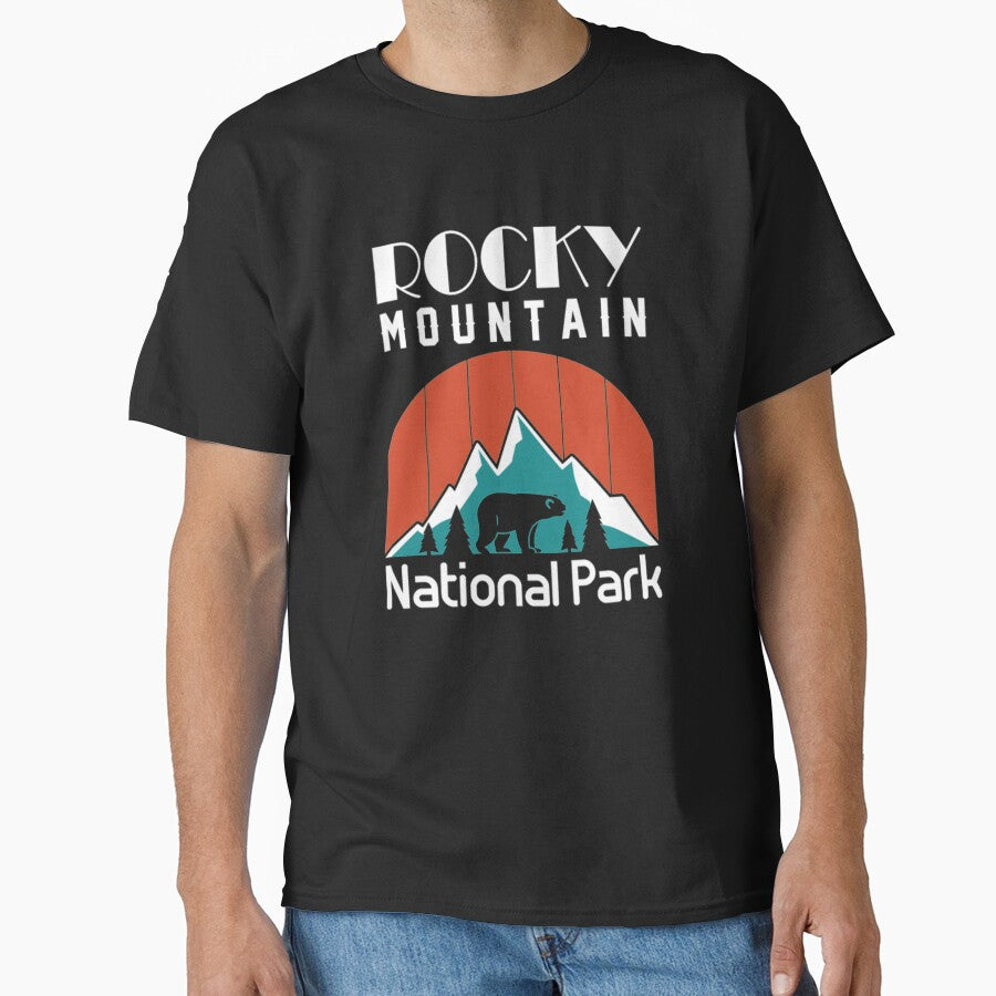 Vintage Rocky Mountain National Park Shirt by Clavitaps