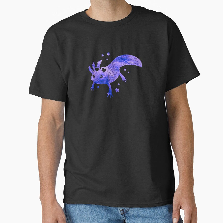 Axolotl Blue Waves by 37jlee