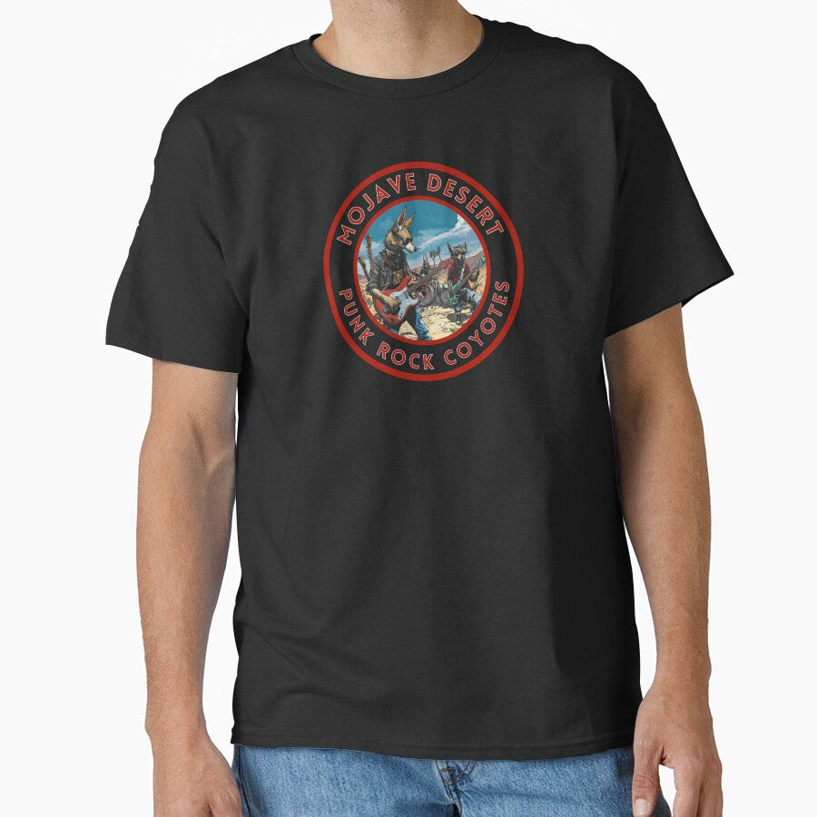 Mojave Desert Punk Rock Coyotes by MojaveTradePost