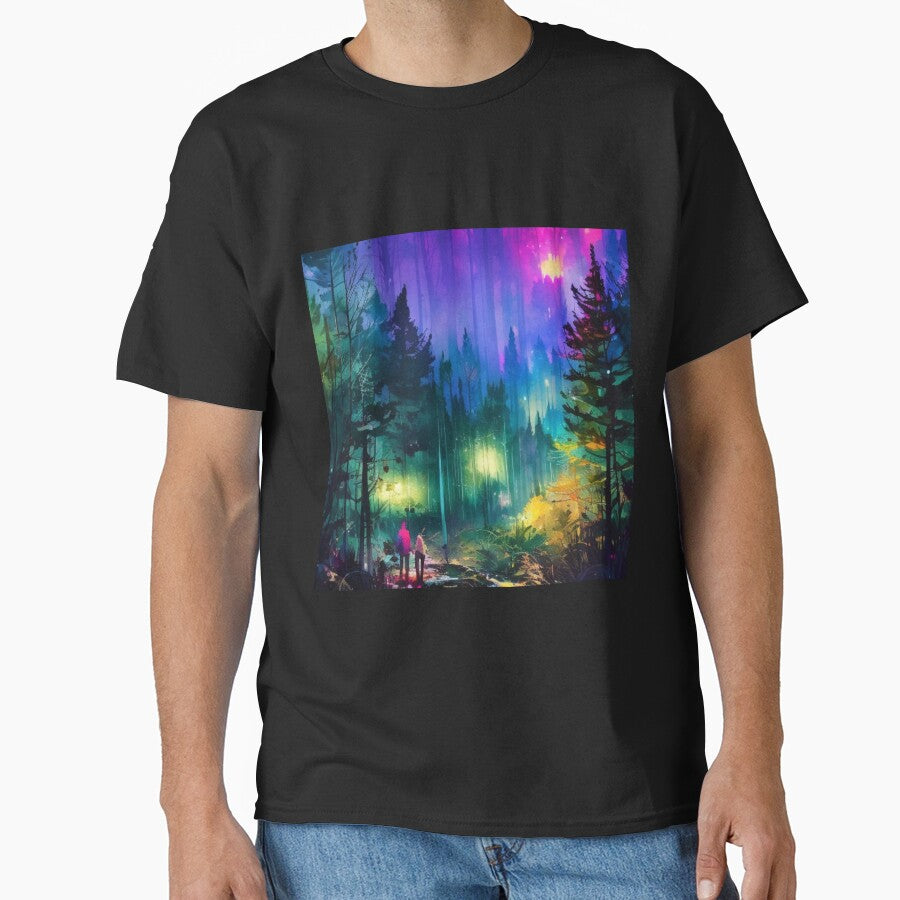 Forest Nightscape by GrimSun