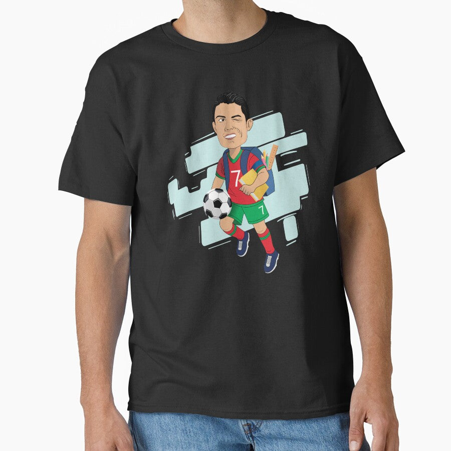 BACK TO SCHOOL - CARICATURE - CHRISTIANO - RONALDO by Gihan-Design