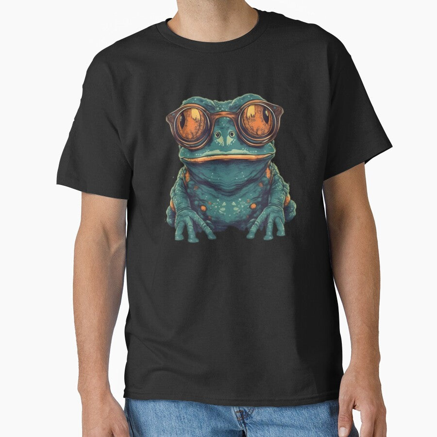 Visionary Frog: Leaping with Clarity by Strokes-Colors