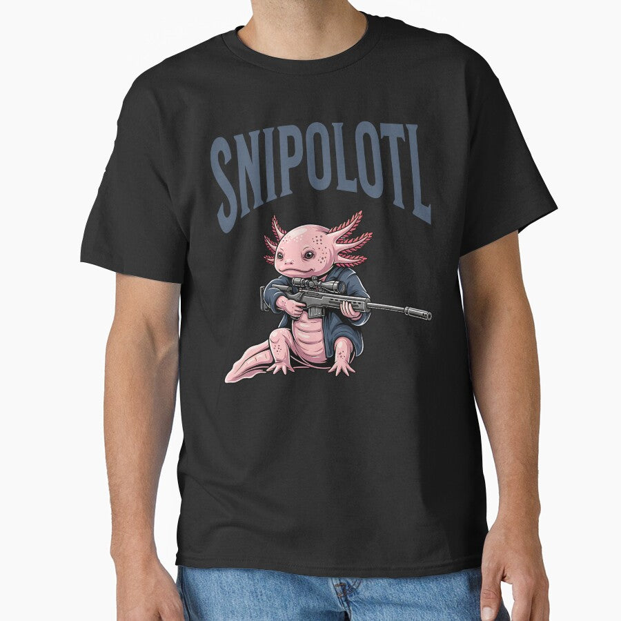 Snipolotl funny axolotl design by ReneMM