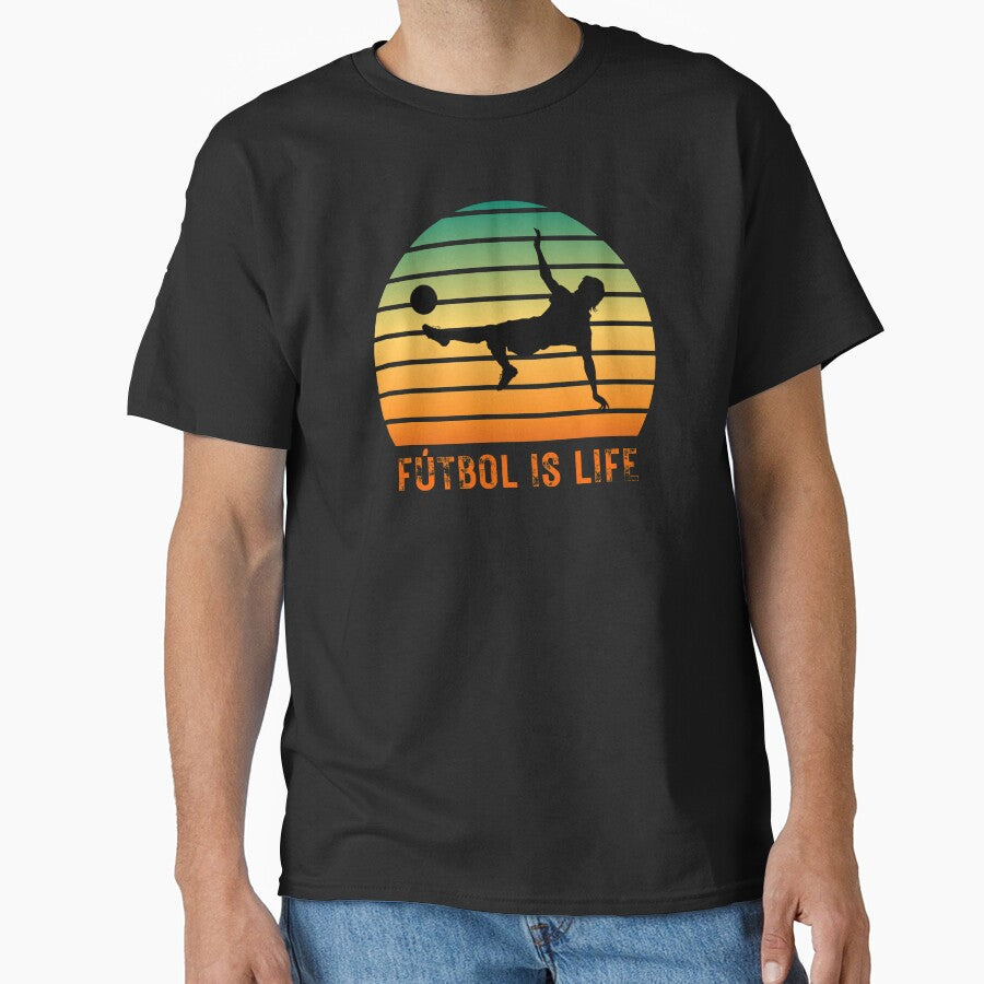 FUTBOL IS LIFE Vintage gifts for soccer lovers, football players, and futbol fans by llon