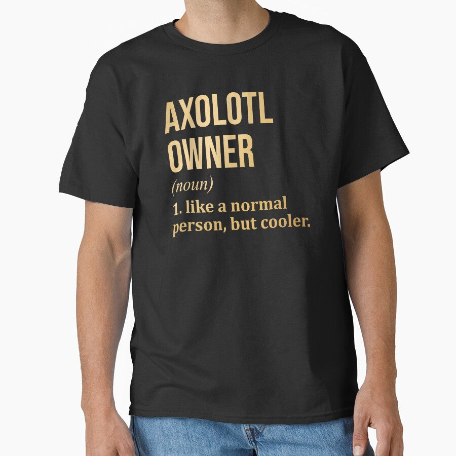 Axolotl Owner Definition Axolotl in Gold by XCIV
