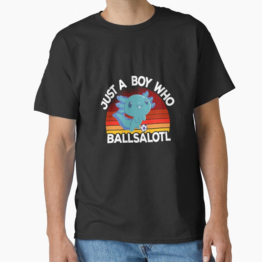 Just A Boy Who Ballsalotl for axolotl lovers by ZzCorezZ