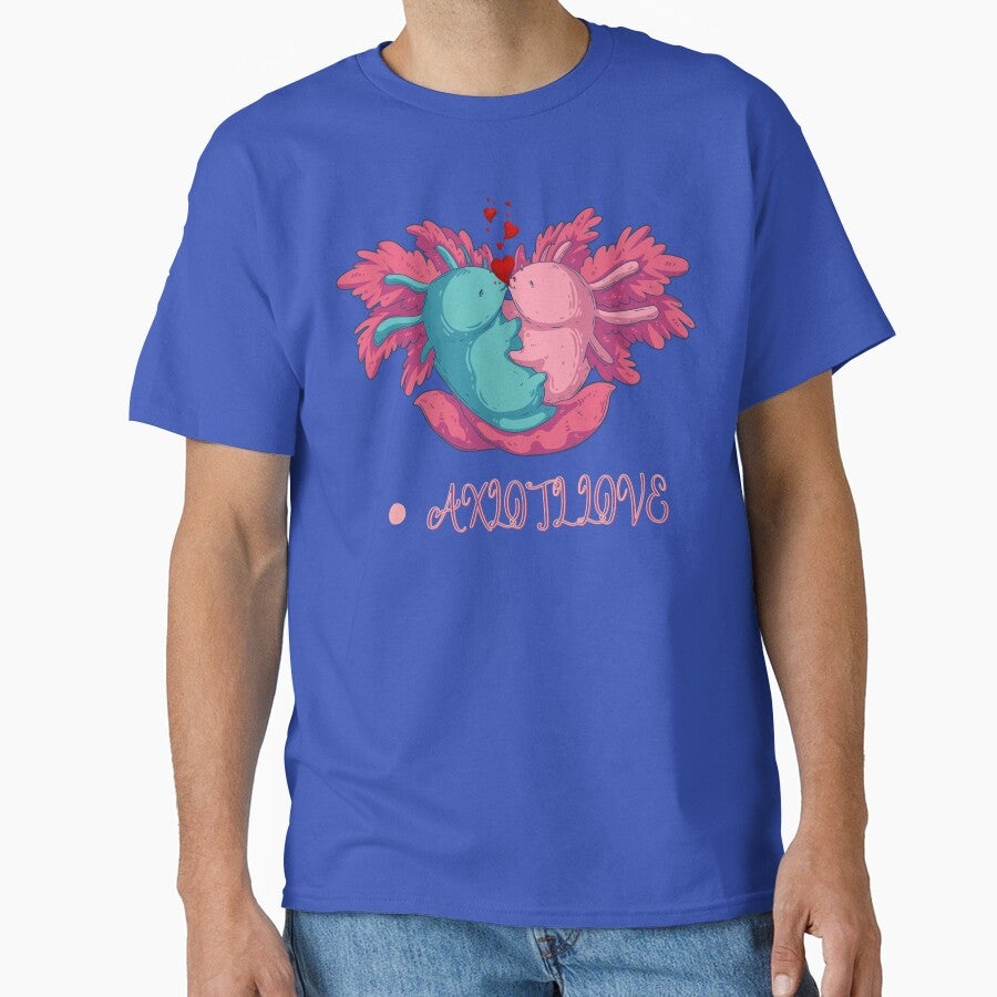 Axolotl love with love by Beena83