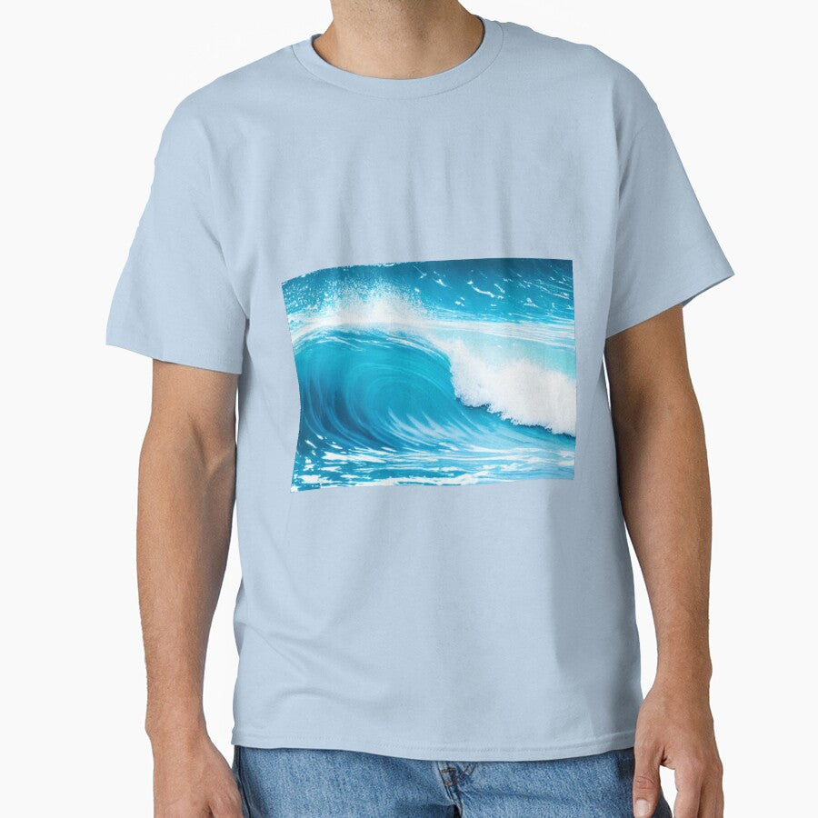 Beautiful Blue Ocean Artwork: A Perfect Addition to Any Home. by Bowbubble
