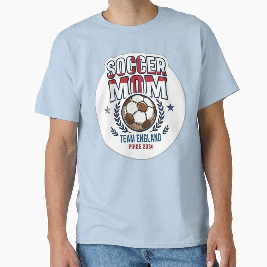 Vintage England Soccer Mom Retro English Flag Football Fan by Fatomfatom