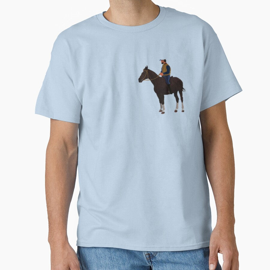 Illustration of a Horse With a Rider by NoxLand