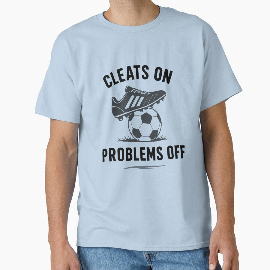 Cleats On, Problems Off Soccer Motivation by pixiedustpaint