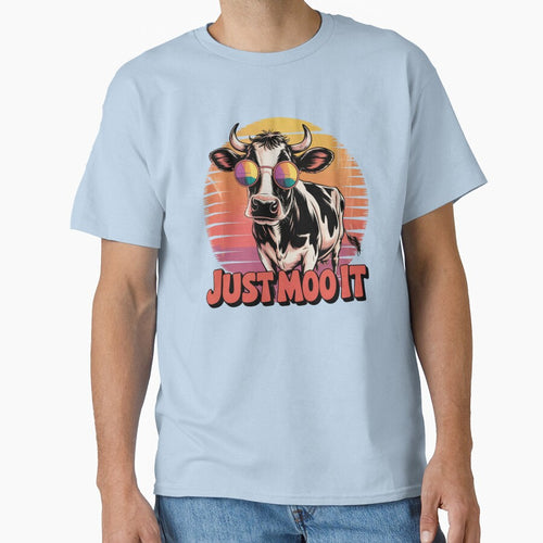 "Just Moo It" - Funny & Unique Cow Design | Cow Nation by CircinusStore