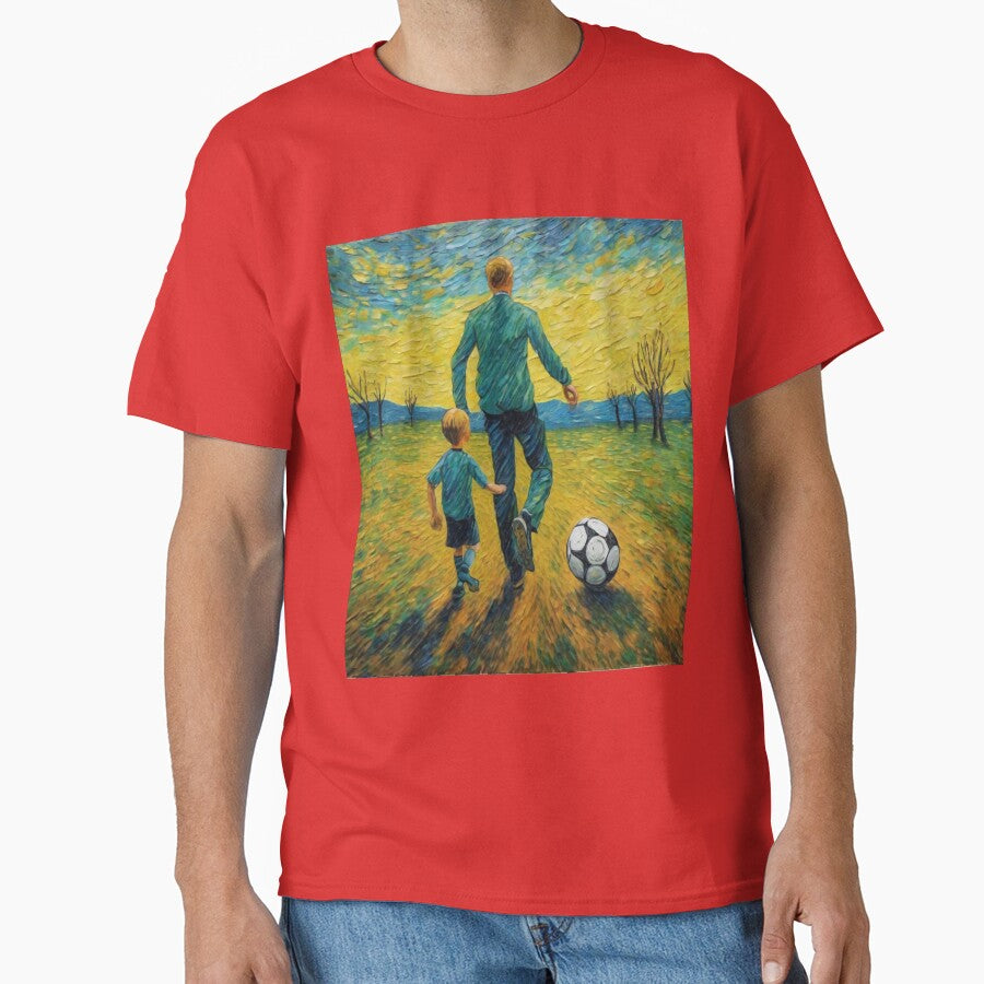 "From Father to Son: The Love for Soccer Passed Down Through Generations" by Artisticanvas