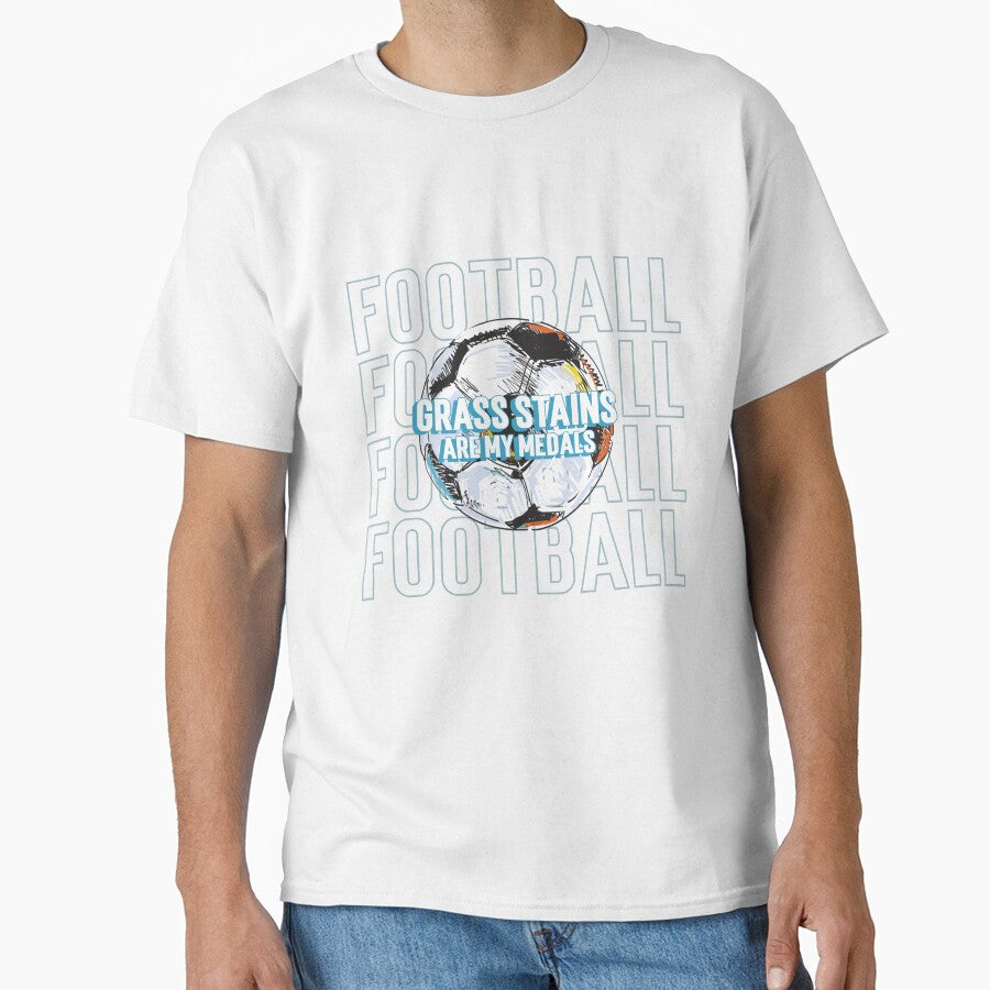 Grass Stains Are My Medals Design by Robbo's Tees Designs