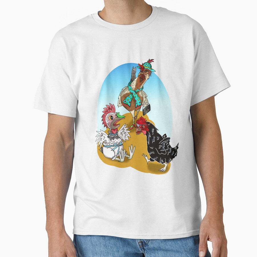The Cartoon chickens of Bebington UK by BeingNow
