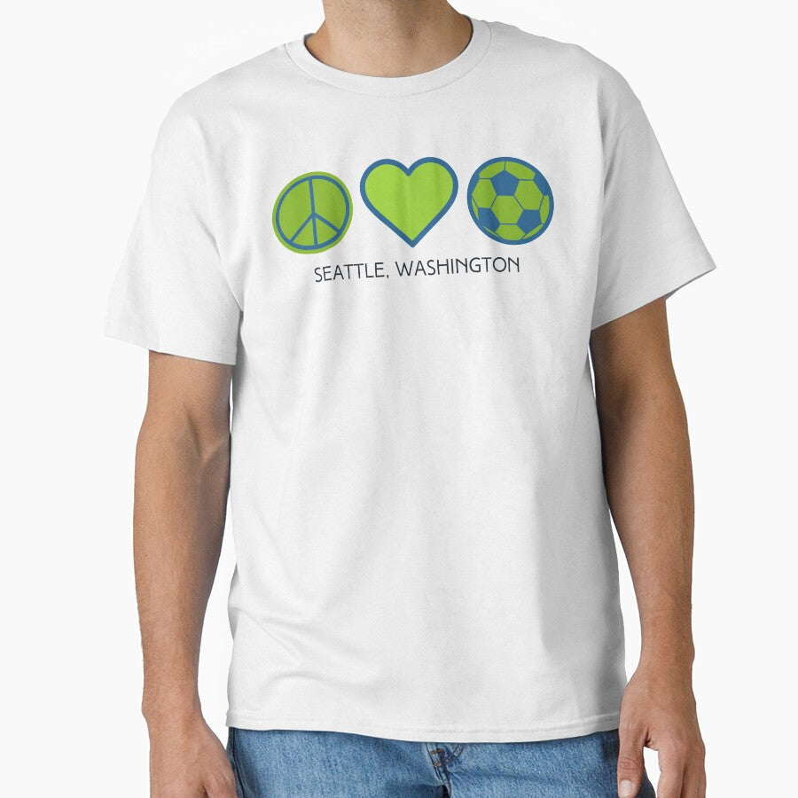 Peace Love Soccer - Sounders by SaltyLass