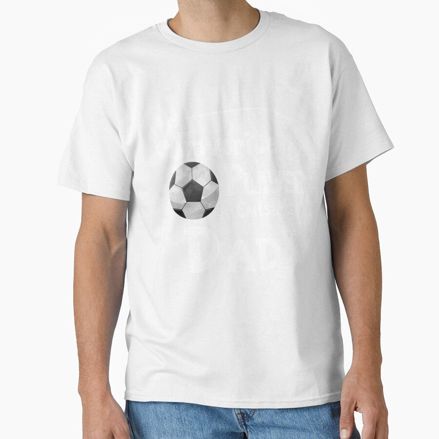 Soccer Football My Favorite Player Calls Me Dad Fan Designs by SpiritWestDesig