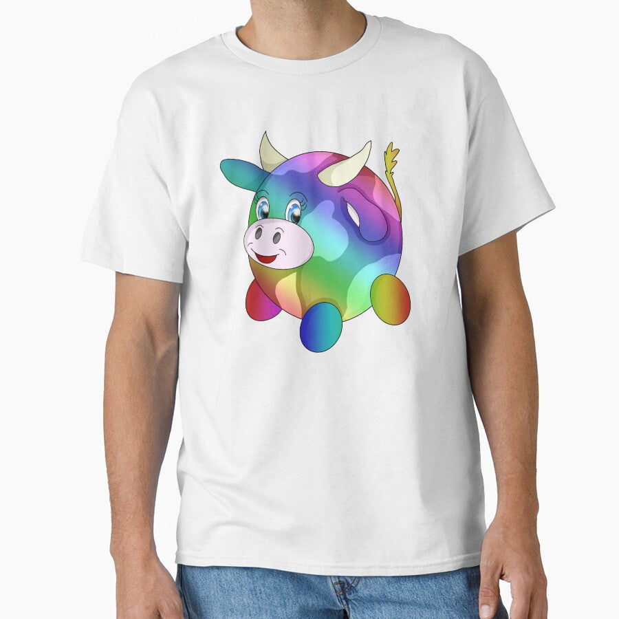 rainbow pride cow by BeingNow