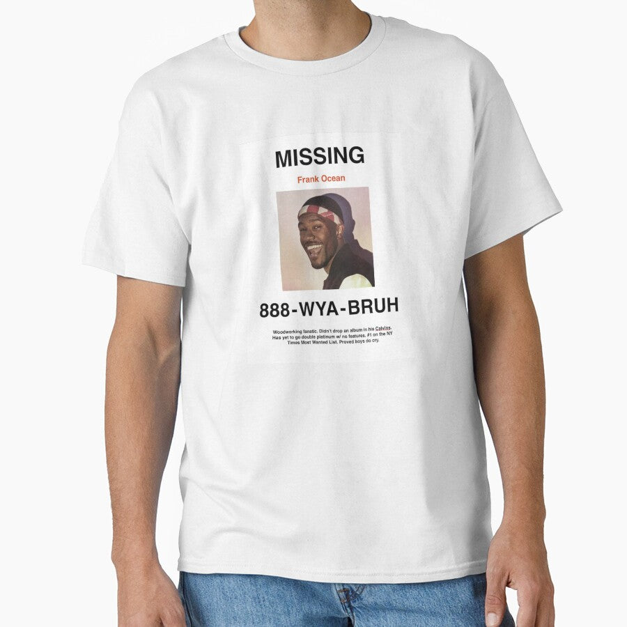 Frank Ocean Missing Poster by Nick-Mckenzie