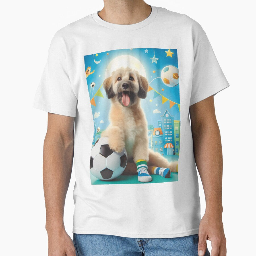 Funny Animals Playing Soccer Football Team, Kids Sports Animal Lover Gift by E.D.CH designs.