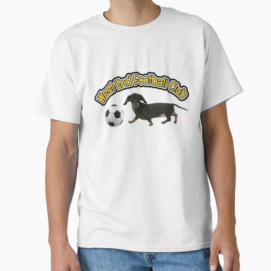 West End Football Club sausage dog design by West End FC