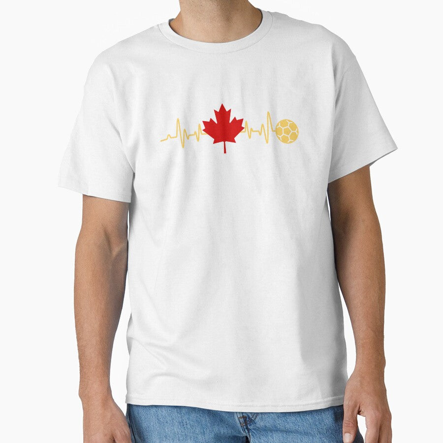 Soccer Heartbeat- Canada Soccer-Team Canada-Canada Soccer Team-Canada Soccer 2022- -2022 -CANMNT-CANWNT by SighFly52