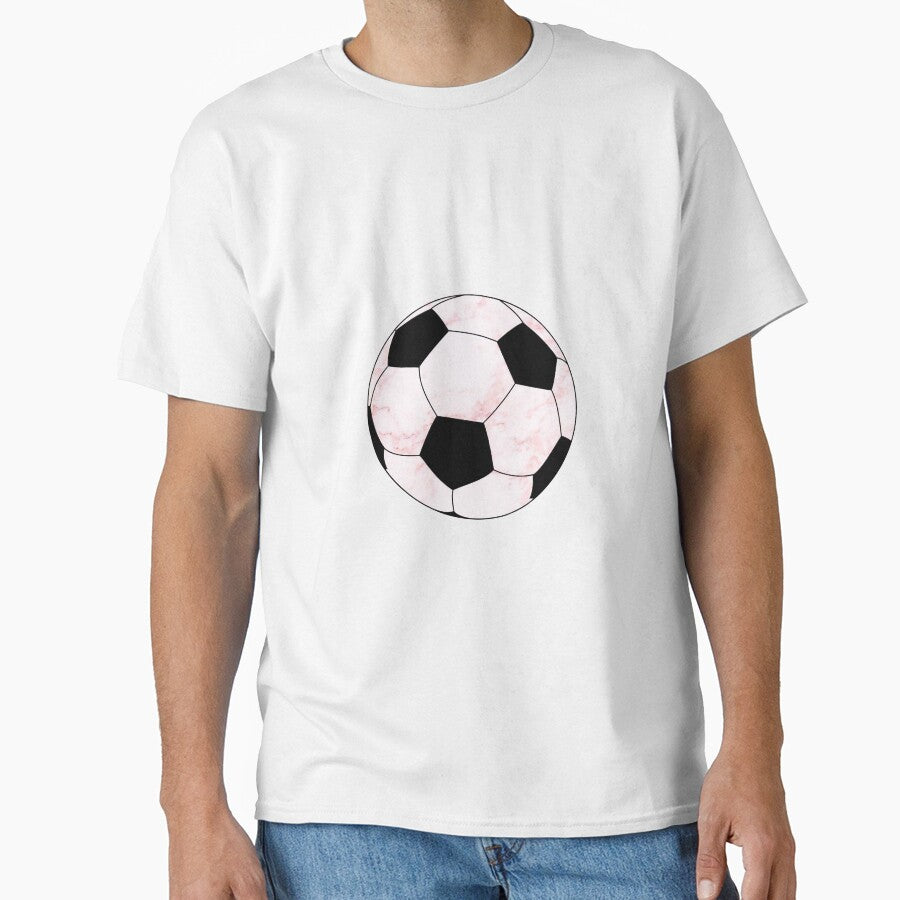 Pink Marble soccer ball by alanarose98