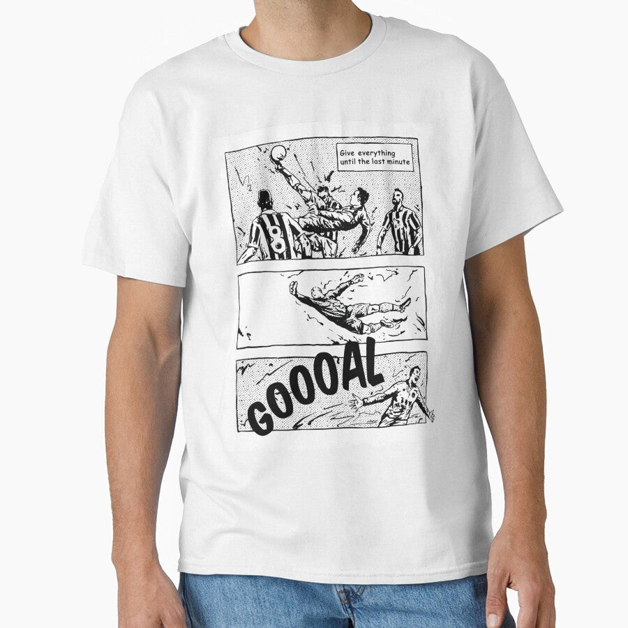 Soccer Comic book story Give everything Football by HandicraftArt