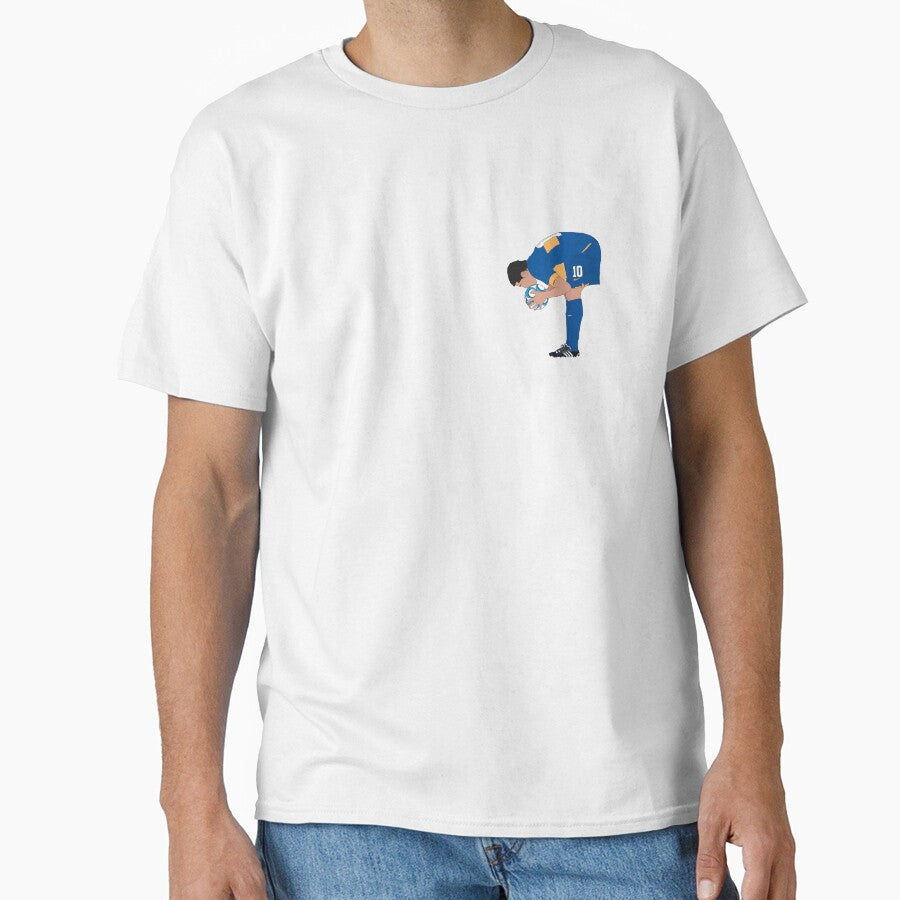 Riquelme Juan Roman Boca Juniors Retro Football Argentina by Ani