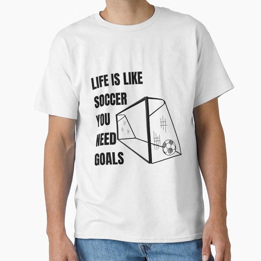 Life Is Like Soccer You Need Goals by Hatomomox