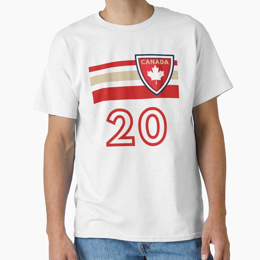 Canada Team Jersey-Retro Style-Canada Soccer Team-Jonathan David-Canada Soccer -2022-CANMNT-CANWNT by SighFly52