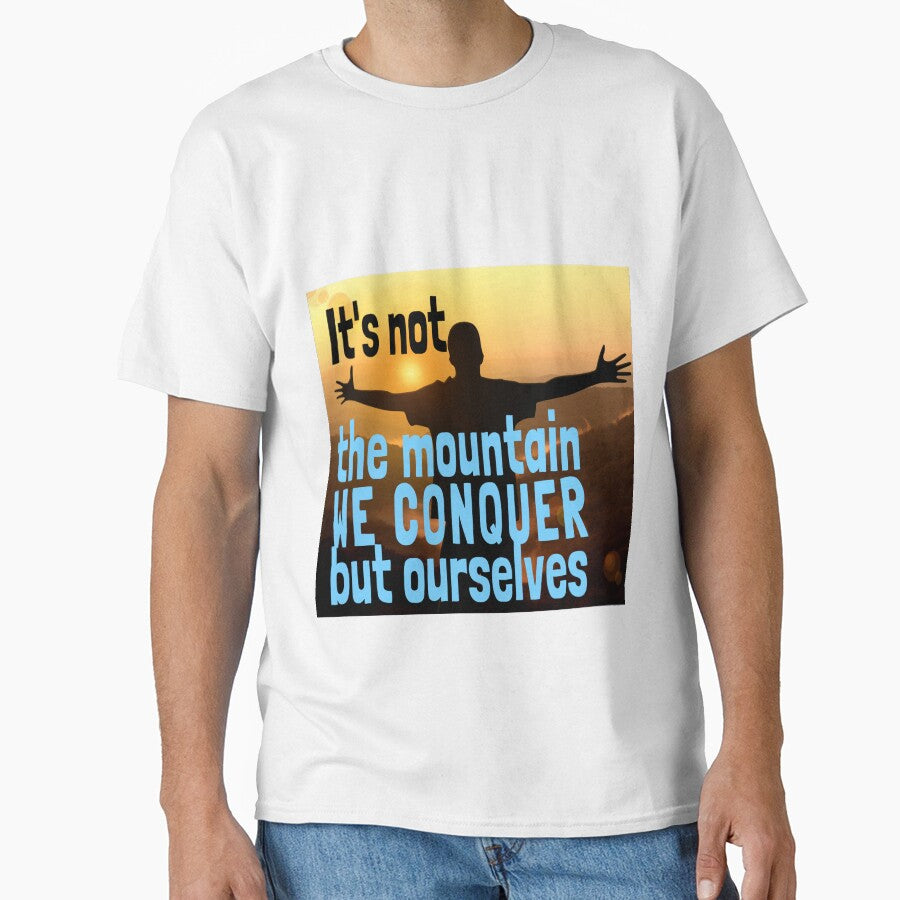 In the Mountain We Conquer Ourselves Climbing Hiking Club Is Calling by tengamerx