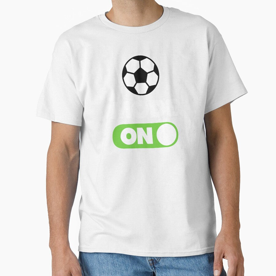 Soccer Mode ON Funny Sports Saying by elhefe