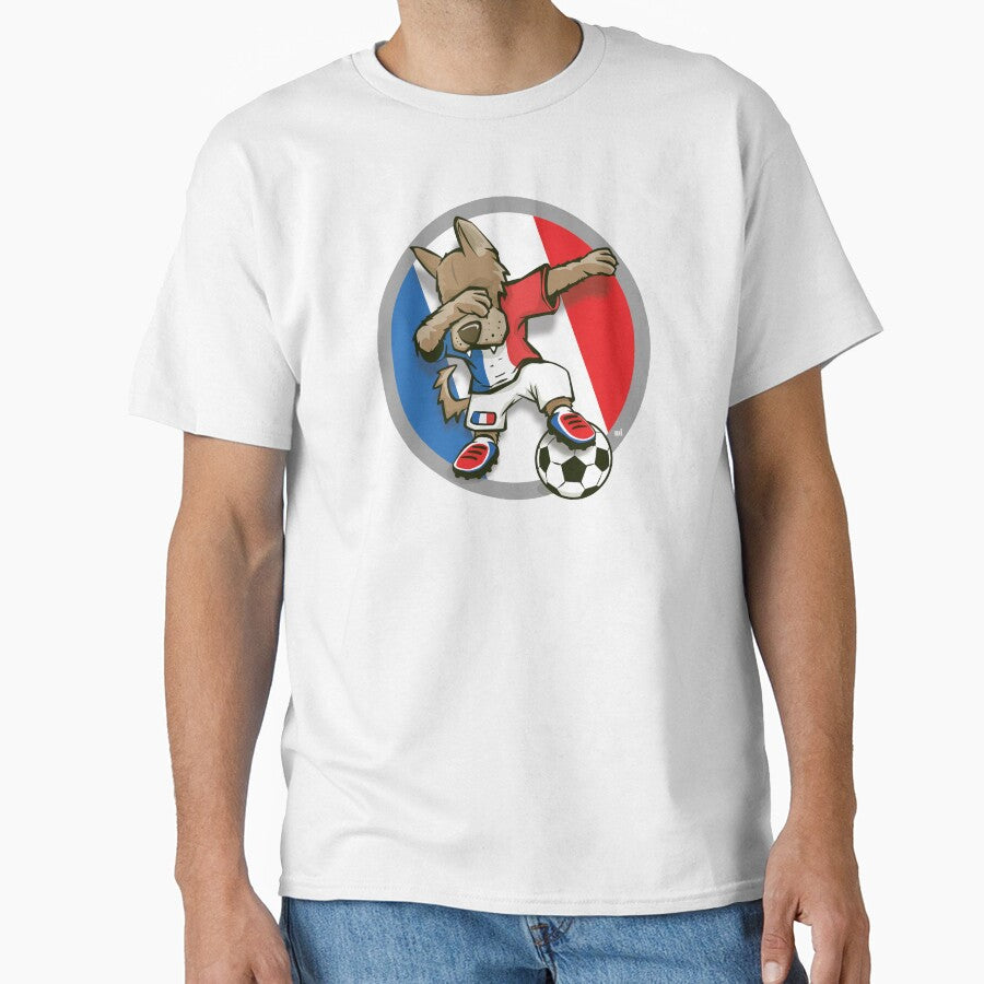 Football Dabbing Dog France by m. i.