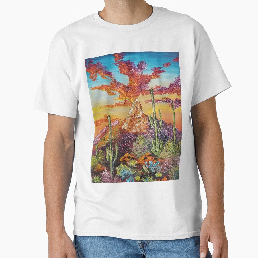 desert landscape artwork by roxanegabriel