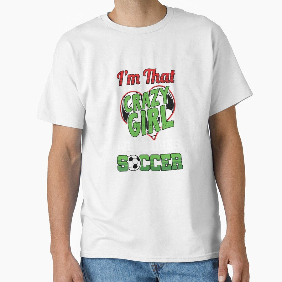 Crazy Girl Soccer by TomGiantDesigns