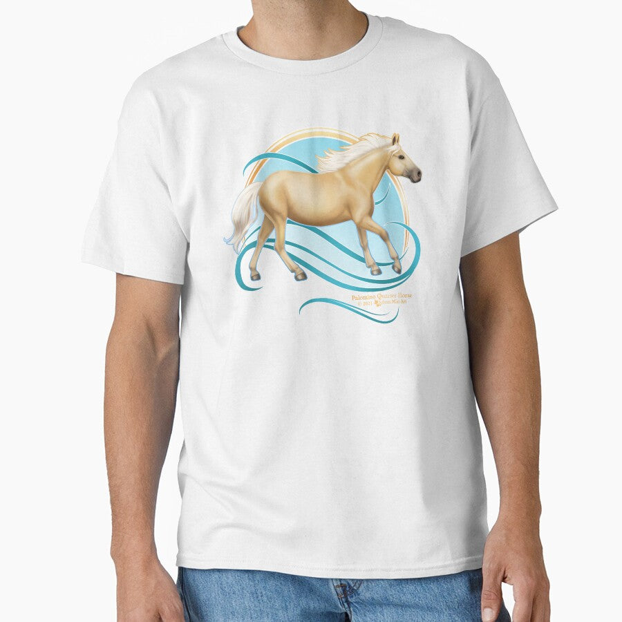 Palomino Quarter Horse by sylvanmist