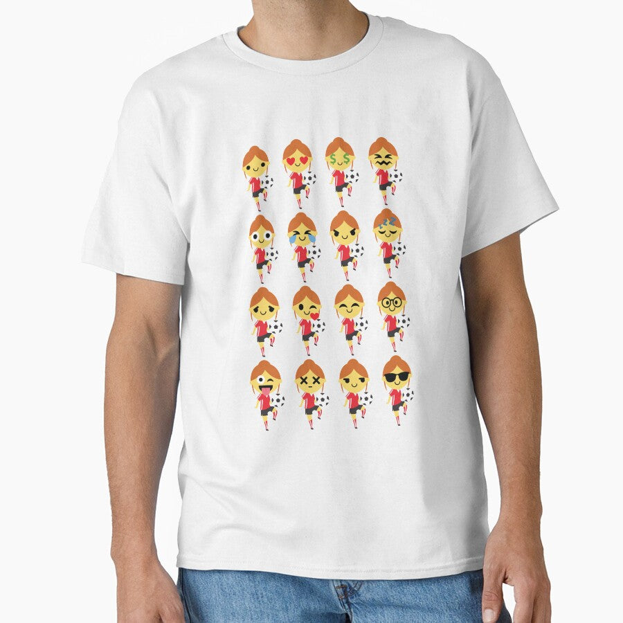 Soccer Girl Emoji by HippoEmo