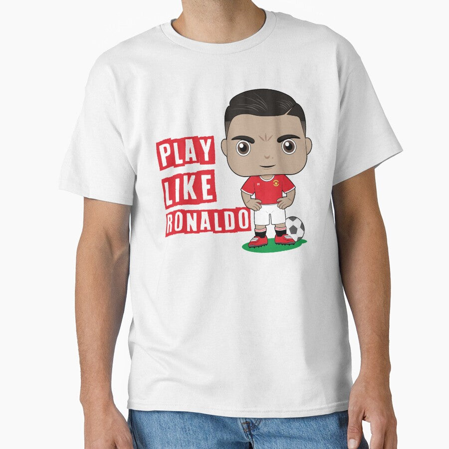 Cute Play like Ronaldo football soccer design by essjaydesigns