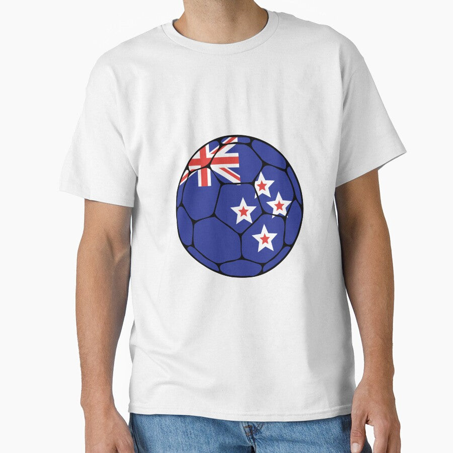New Zealand Flag Soccer Ball by ehgraphics15