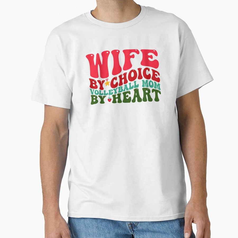 Volleyball Mom Wife Christmas Xmas Funny Groovy by aymanehammi