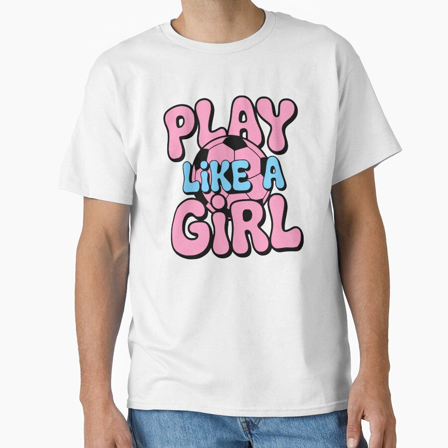 Play Like A Girl! Pink Girlie by PMCreative