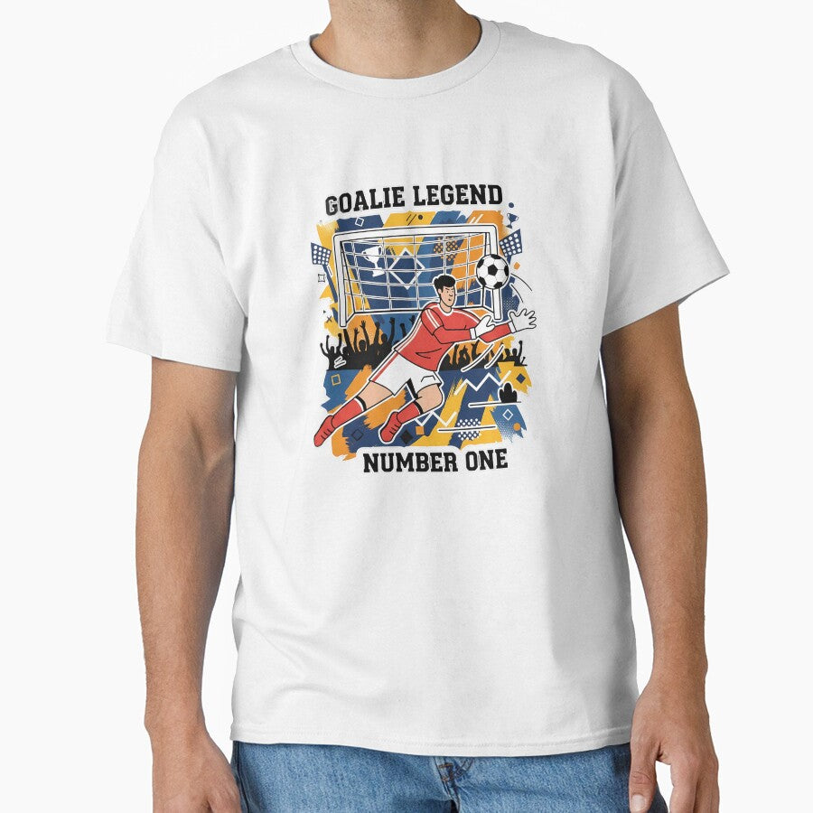 Goalie Legend Number One Soccer Goalkeeper Legend by ArtdesignsA