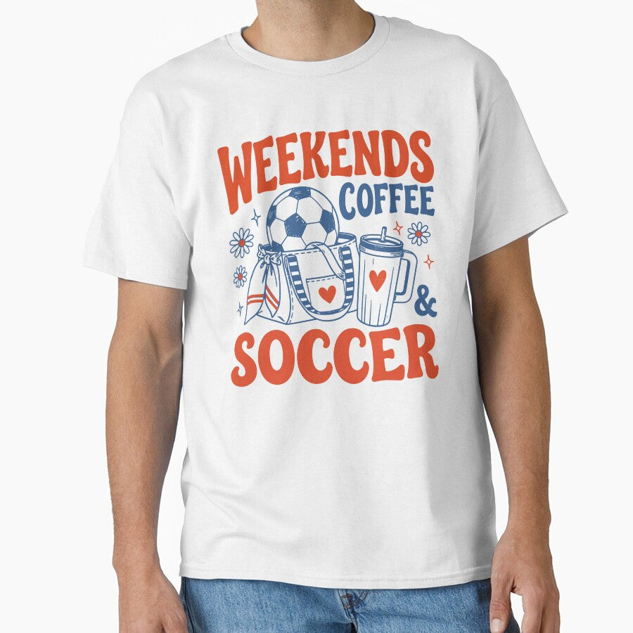 Weekends Coffee And Soccer - Sports Mom Coffee Lover Gift by gunaone-design