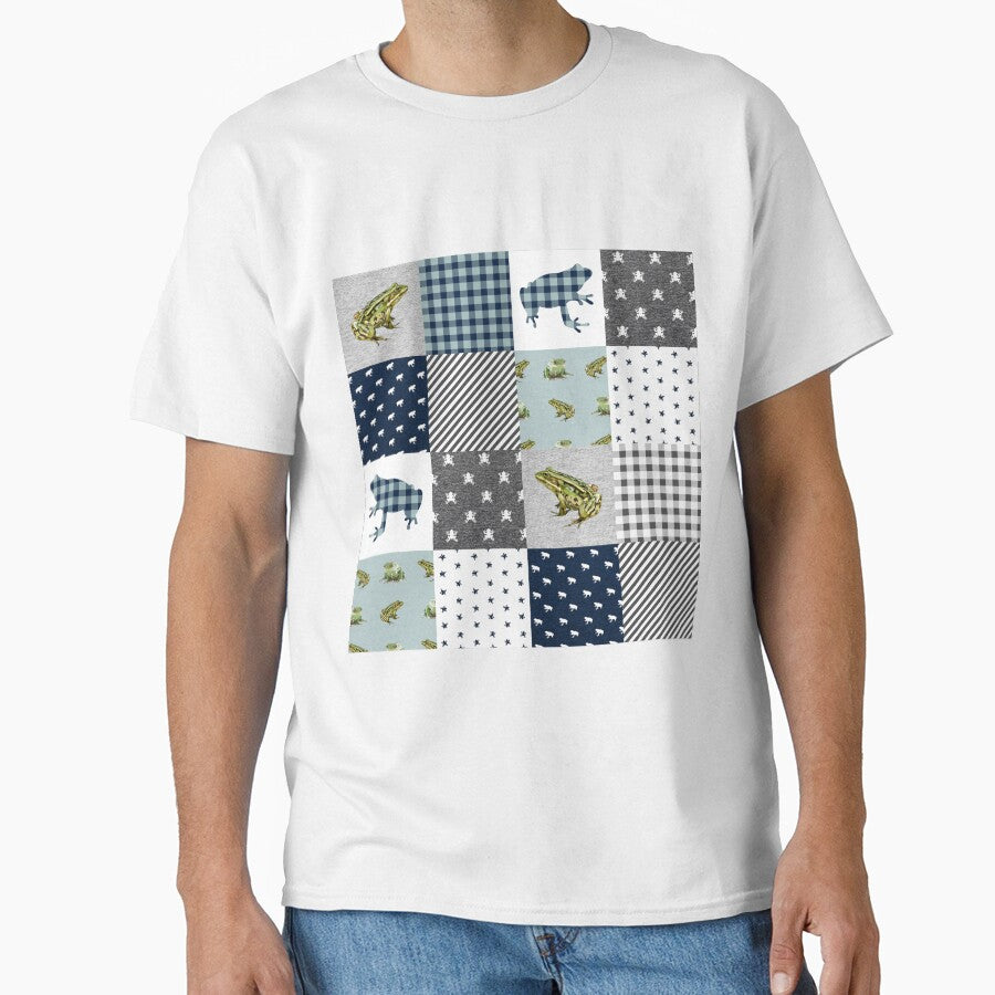 Frog Animal Plaid by LarinaBeauty