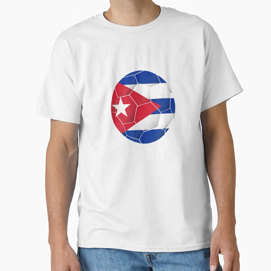 Cuban National Flag Pride Love Cuba Futbol Soccer Team Gift by DaireShitrig